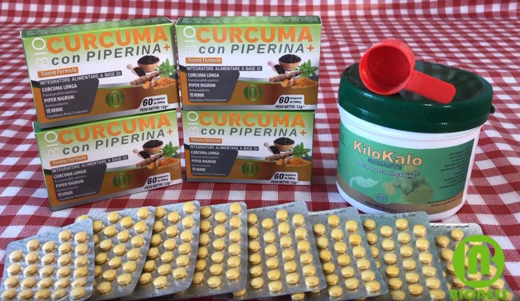Piperina e Curcuma